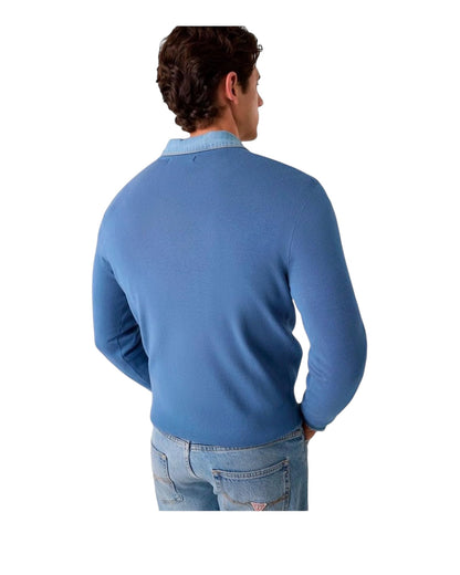 Maglioncino uomo Guess ricamo piccolo
