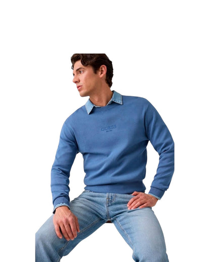 Maglioncino uomo Guess ricamo piccolo